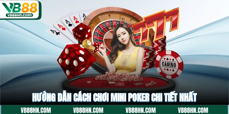 Hướng dẫn cách chơi mini poker chi tiết nhất