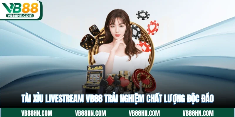 Tài xỉu livestream VB88 - Trải nghiệm chất lượng, độc đáo